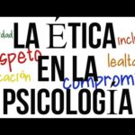 Psicología Y Su Relación Con La Ética